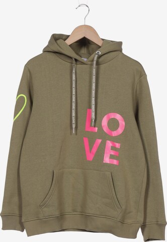 Zwillingsherz Sweatshirt & Zip-Up Hoodie in S in Green: front