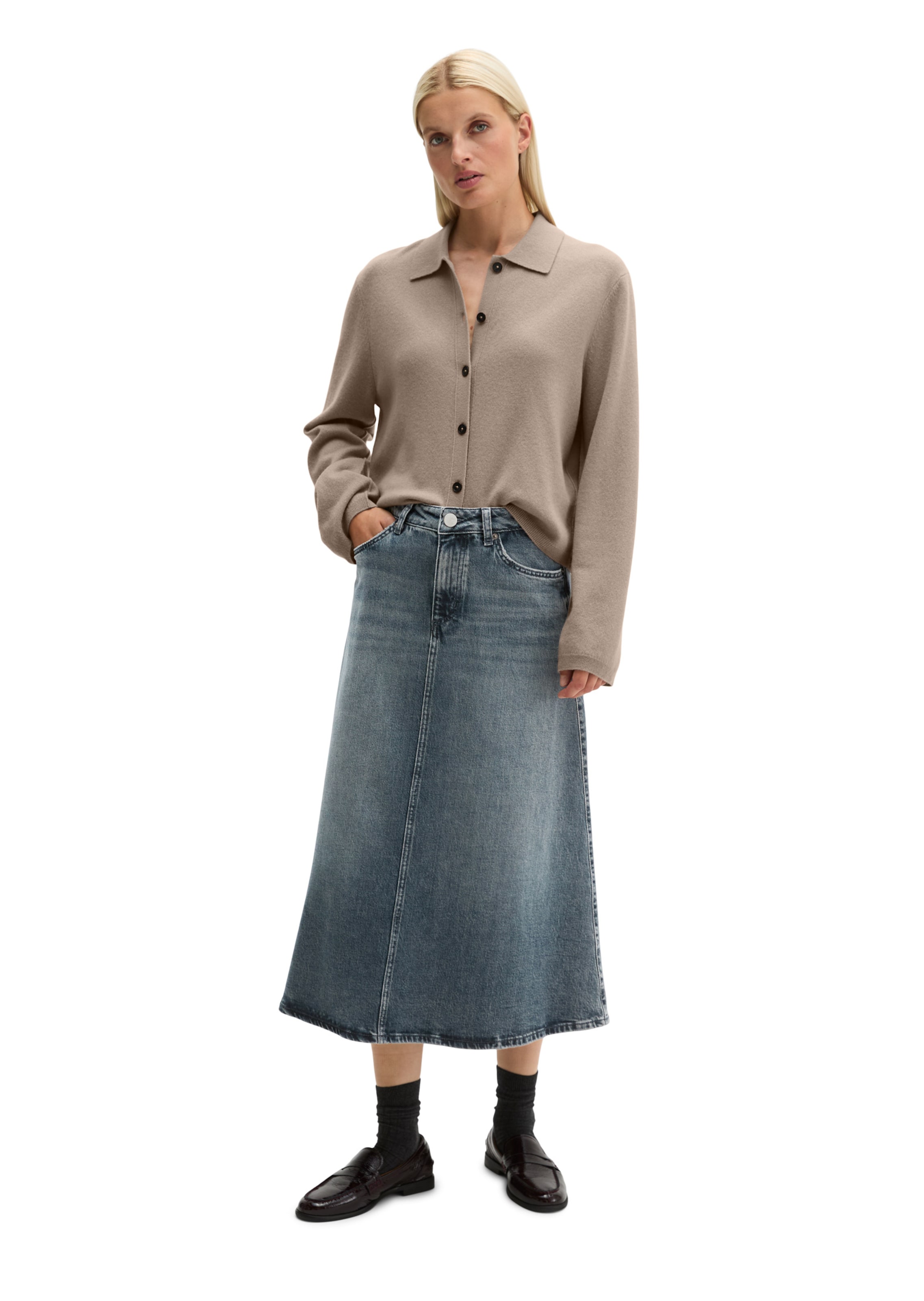 Jupe Marc O'Polo en gris