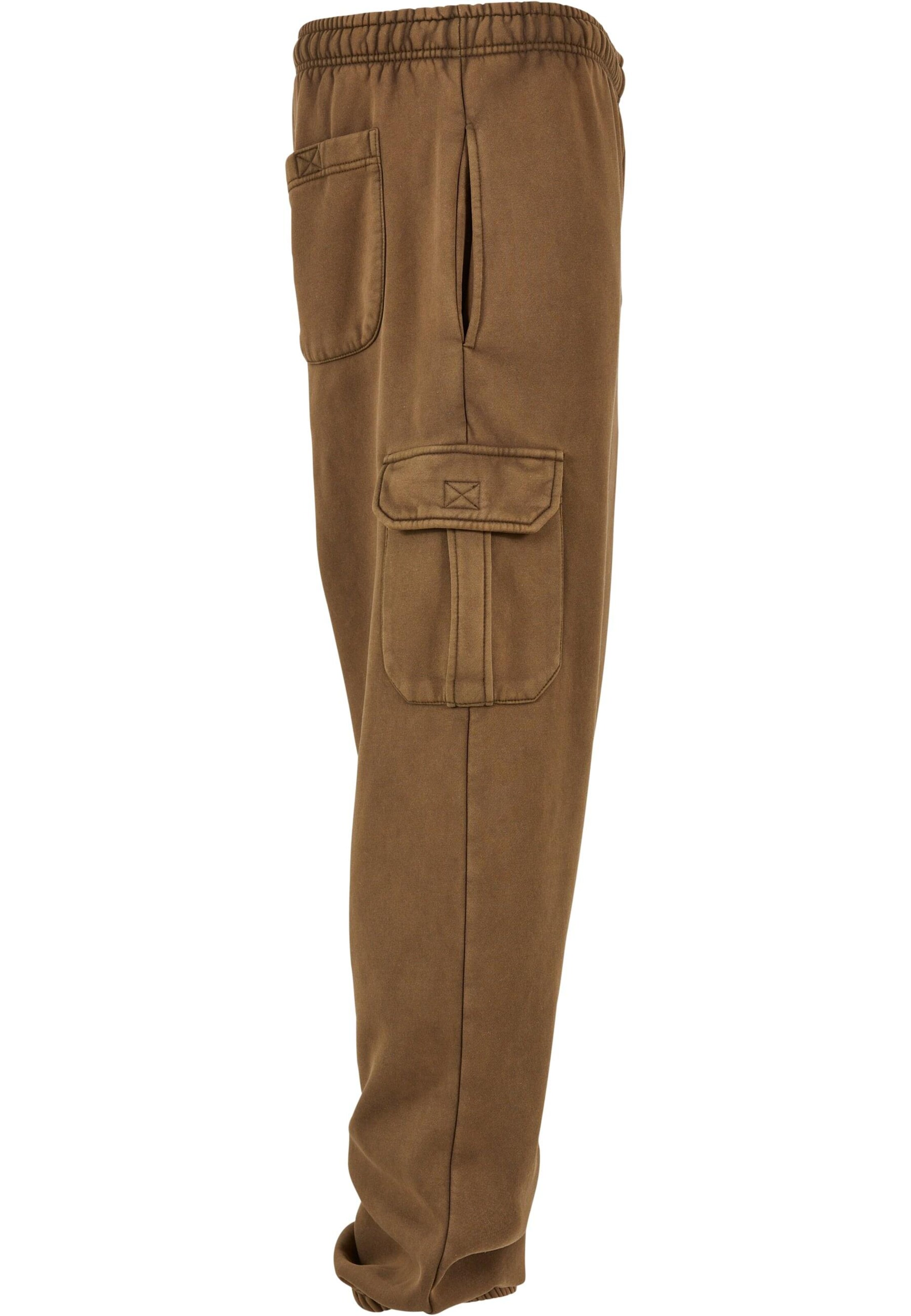 Urban Classics Широка кройка Карго панталон в кафяво