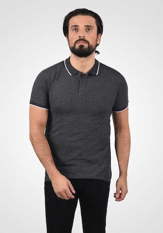 !Solid Poloshirt 'Sava' in Grau: predná strana