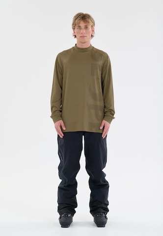 SLOPE Langarmshirt 'Riggs' in Grün