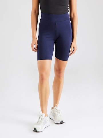 Champion Authentic Athletic Apparel Skinny Kalhoty – modrá: přední strana