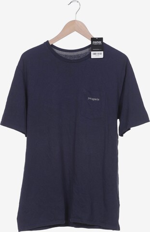 PATAGONIA Shirt in L in Blue: front