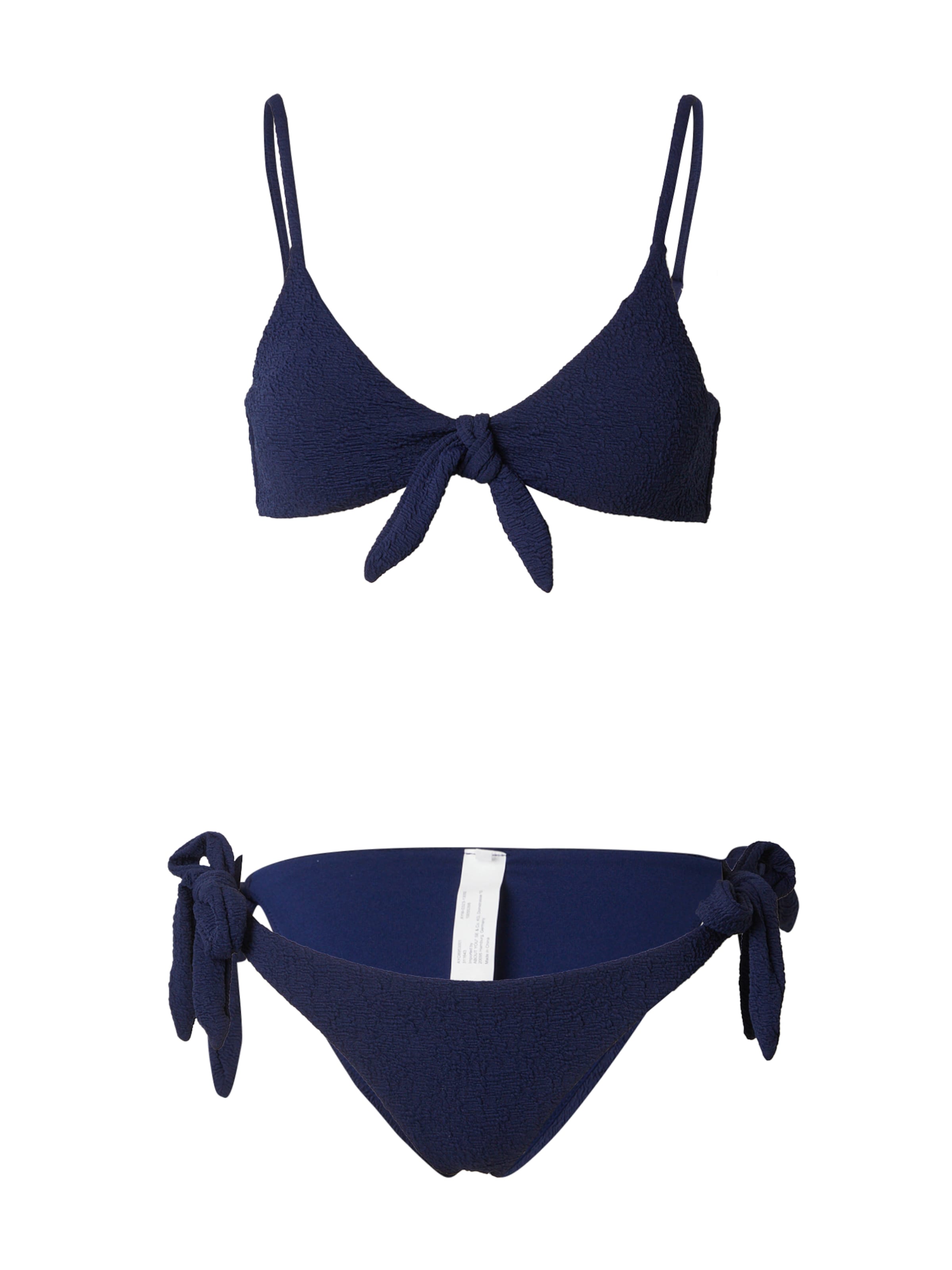 ABOUT YOU - Bustier Bikini 'Asta' en azul: frente