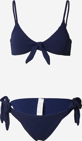 ABOUT YOU Bustier Bikini 'Asta' in Blau: predná strana