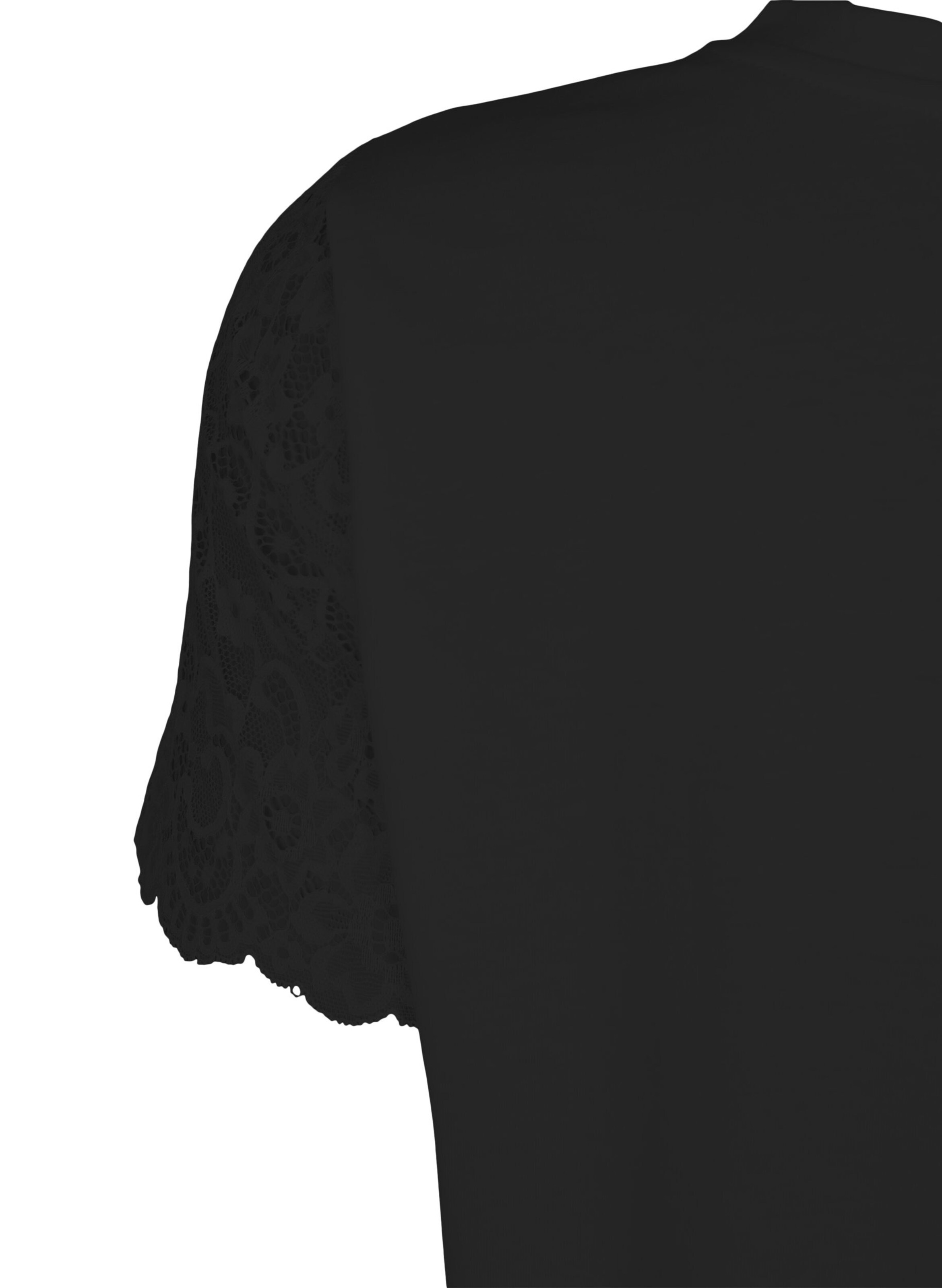 Zizzi Póló 'Brynn' - fekete