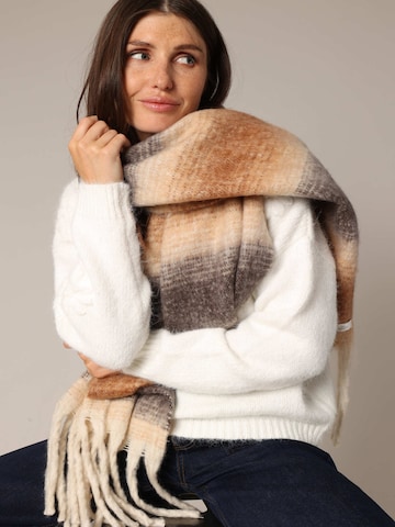 Écharpe 'ELSANA' Deeluxe en beige