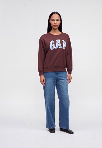 Felpa 'HERITAGE' di Gap Petite in marrone