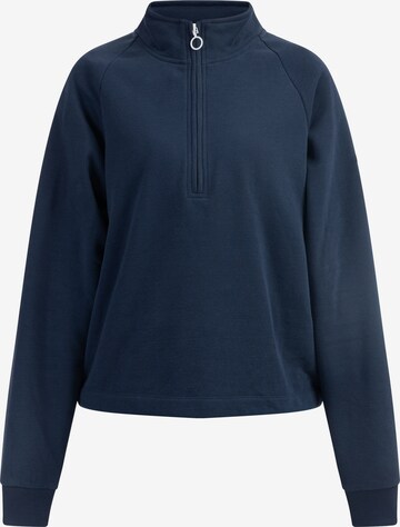 DreiMaster Maritim Sweatshirt 'Bridgeport' in Blauw: voorkant