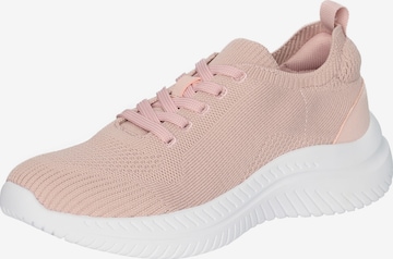 Elara Platform trainers in Pink: front