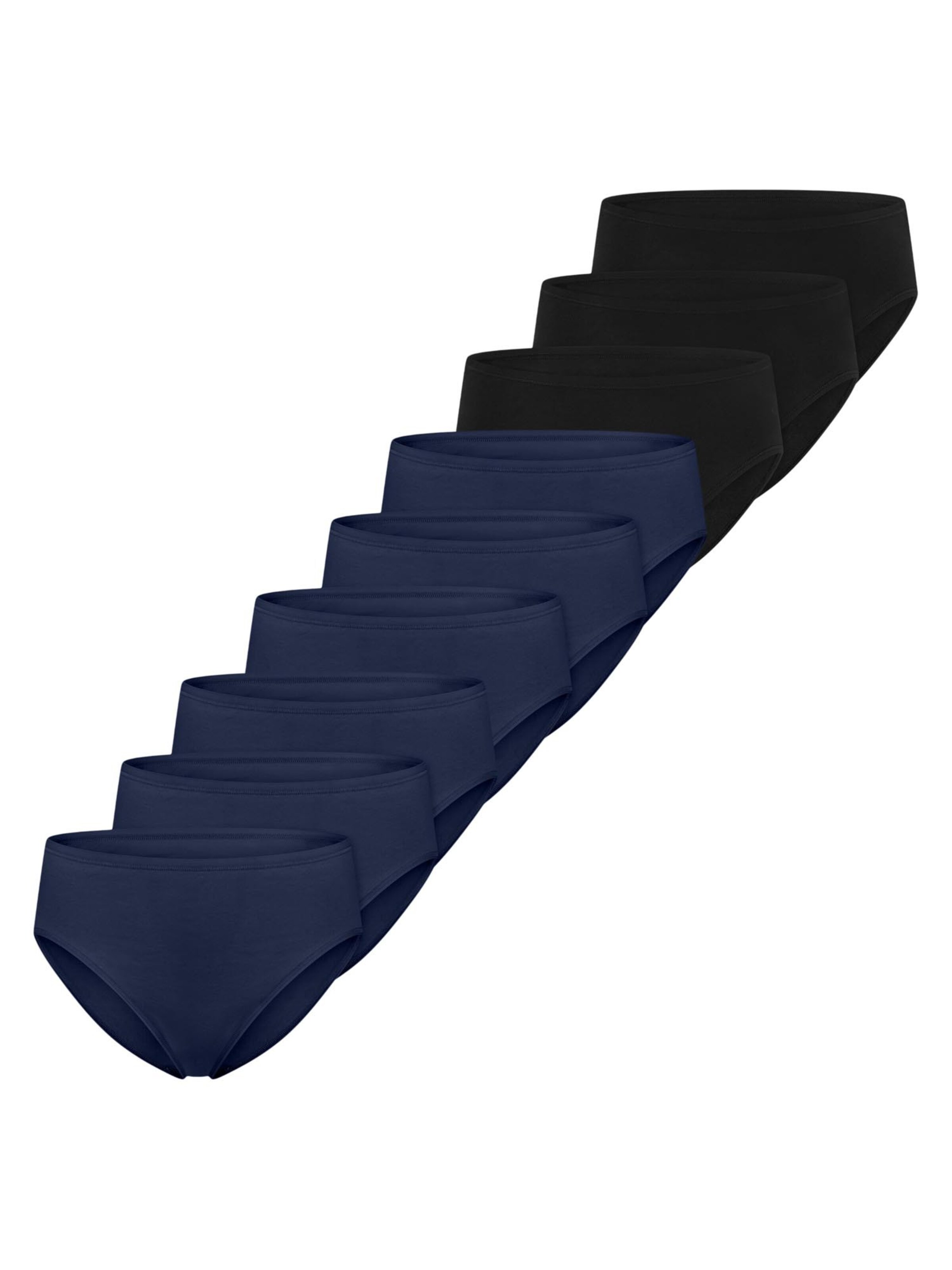 SCHIESSER Panty 'Essentials Cotton' in Blue: front