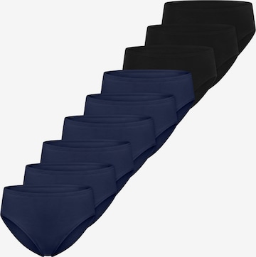 SCHIESSER Panty 'Essentials Cotton' in Blue: front