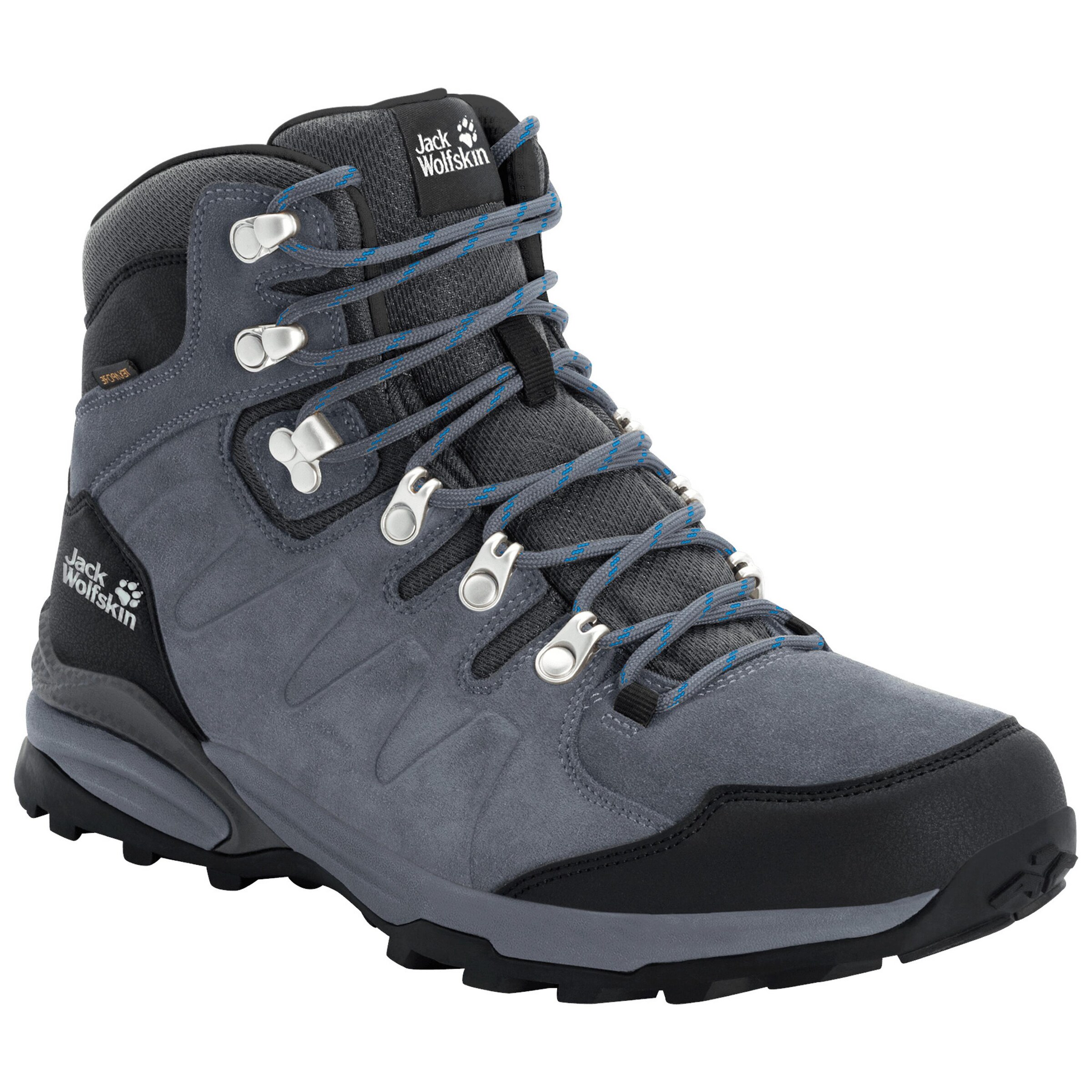 JACK WOLFSKIN Boots 'Refugio' in Grey