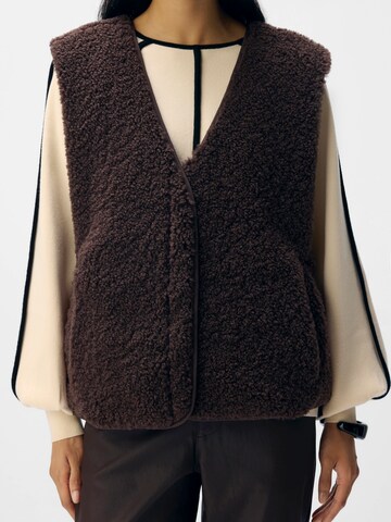 OBJECT Vest 'OBJELLA' in Brown