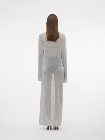 Robes en maille 'VMNova' VERO MODA en argent