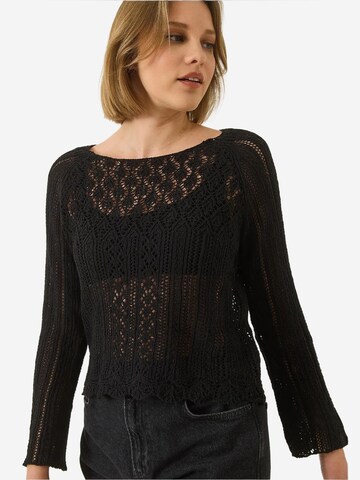 Bianco Lucci Pullover in Schwarz: Vorderseite