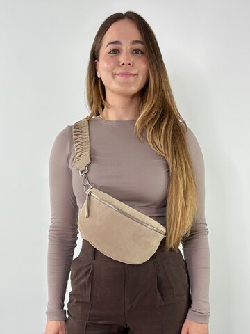 lePelou - Riñonera 'TINA medium' en beige