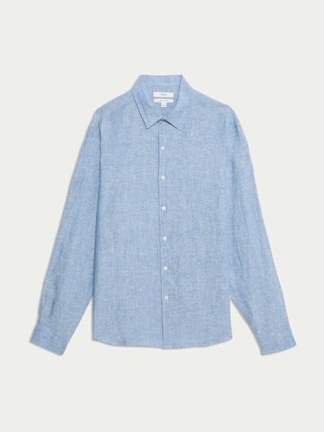 Marks & Spencer Regular fit Overhemd in Blauw