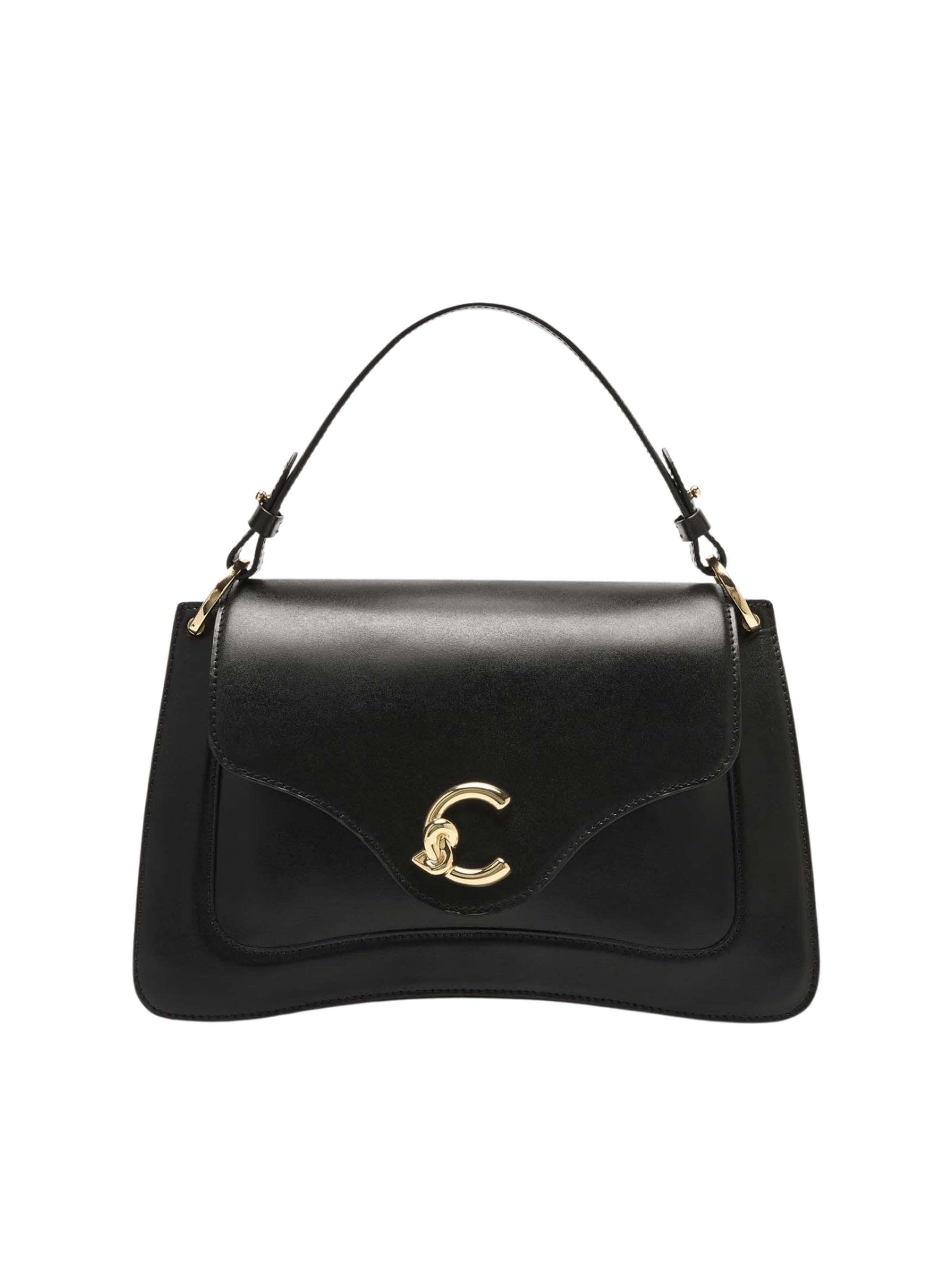 Borsa a mano 'COCCINELLE C-Me S26 4' di Coccinelle in nero: frontale