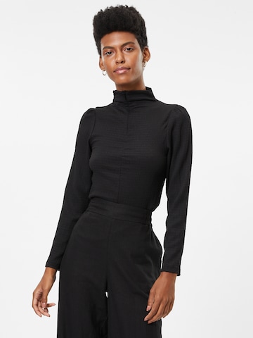 SELECTED FEMME - Blusa em preto: frente