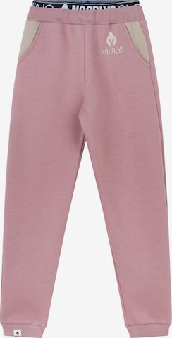 NOORLYS Regular Workout Pants 'CLASSIC' in Pink: front