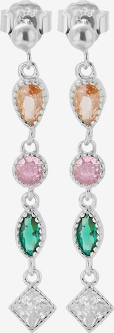 Akzent Earrings '"Vada" aus 925 Sterlingsilber, rhodiniert, langlebig' in Silver: front