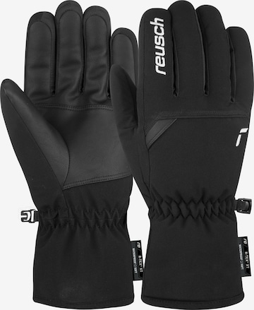 REUSCH Athletic Gloves 'Elon' in Black: front