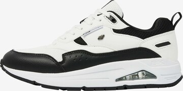 BRITISH KNIGHTS Sneaker low 'Lennox' i hvid: forside