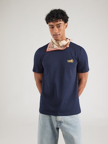 T-Shirt 'Austin' MUSTANG en bleu : devant