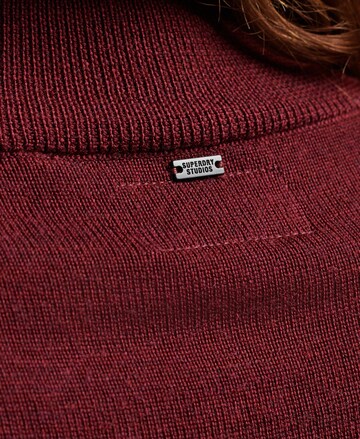 Superdry Knit dress in Red