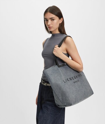 Liebeskind Berlin Shopper ' AURORA ' in Blau: Vorderseite