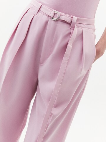 OXXO Wide leg Bandplooibroek in Lila