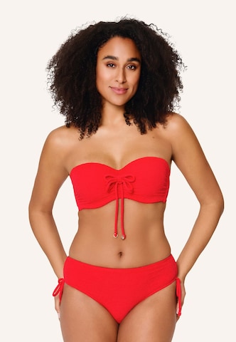 LingaDore - Balconette Top de biquíni em vermelho