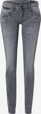 Herrlicher Skinny Jeans 'Piper' in Grijs: voorkant