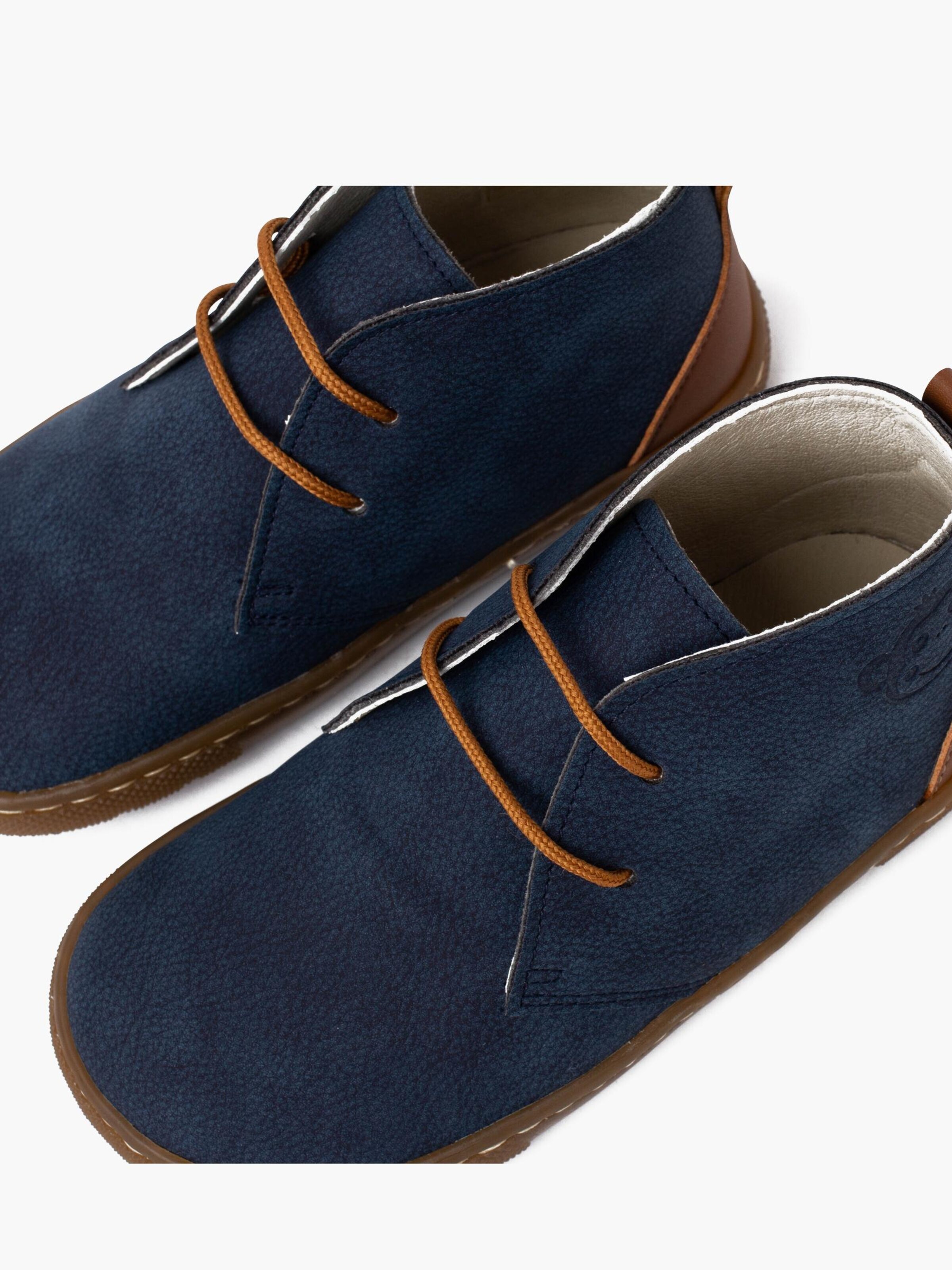Pisamonas - Bota em azul