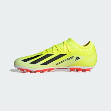 ADIDAS PERFORMANCE Soccer Cleats 'X Crazyfast League' in Yellow