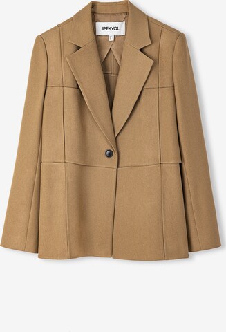 Blazer Ipekyol en beige : devant