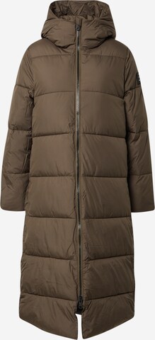 ECOALF Winter Coat in Brown: front