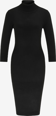 Rochie tricotat de la usha BLACK LABEL pe negru: față