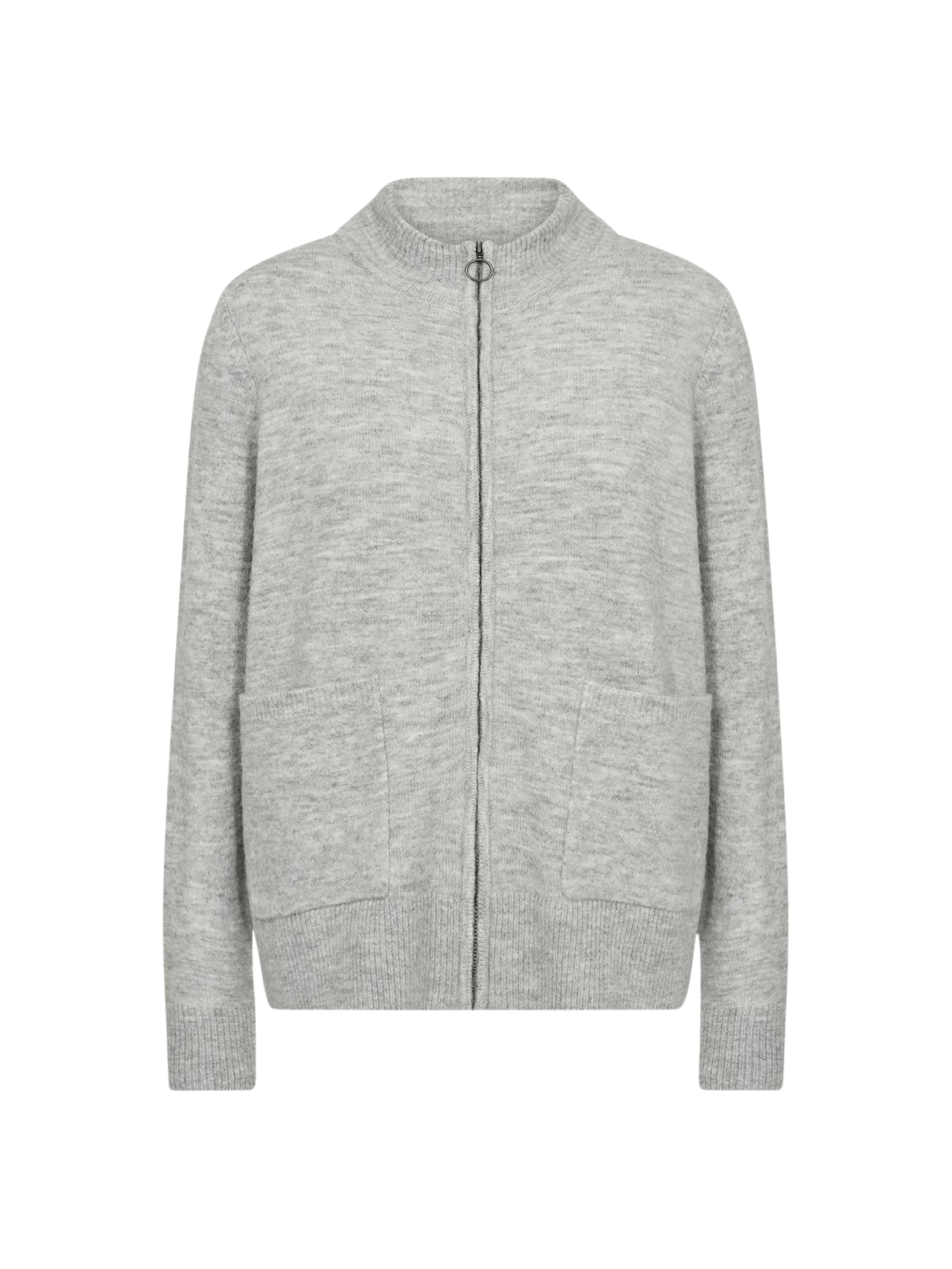 Soyaconcept Kardigán 'NESSIE' - szürke: elől