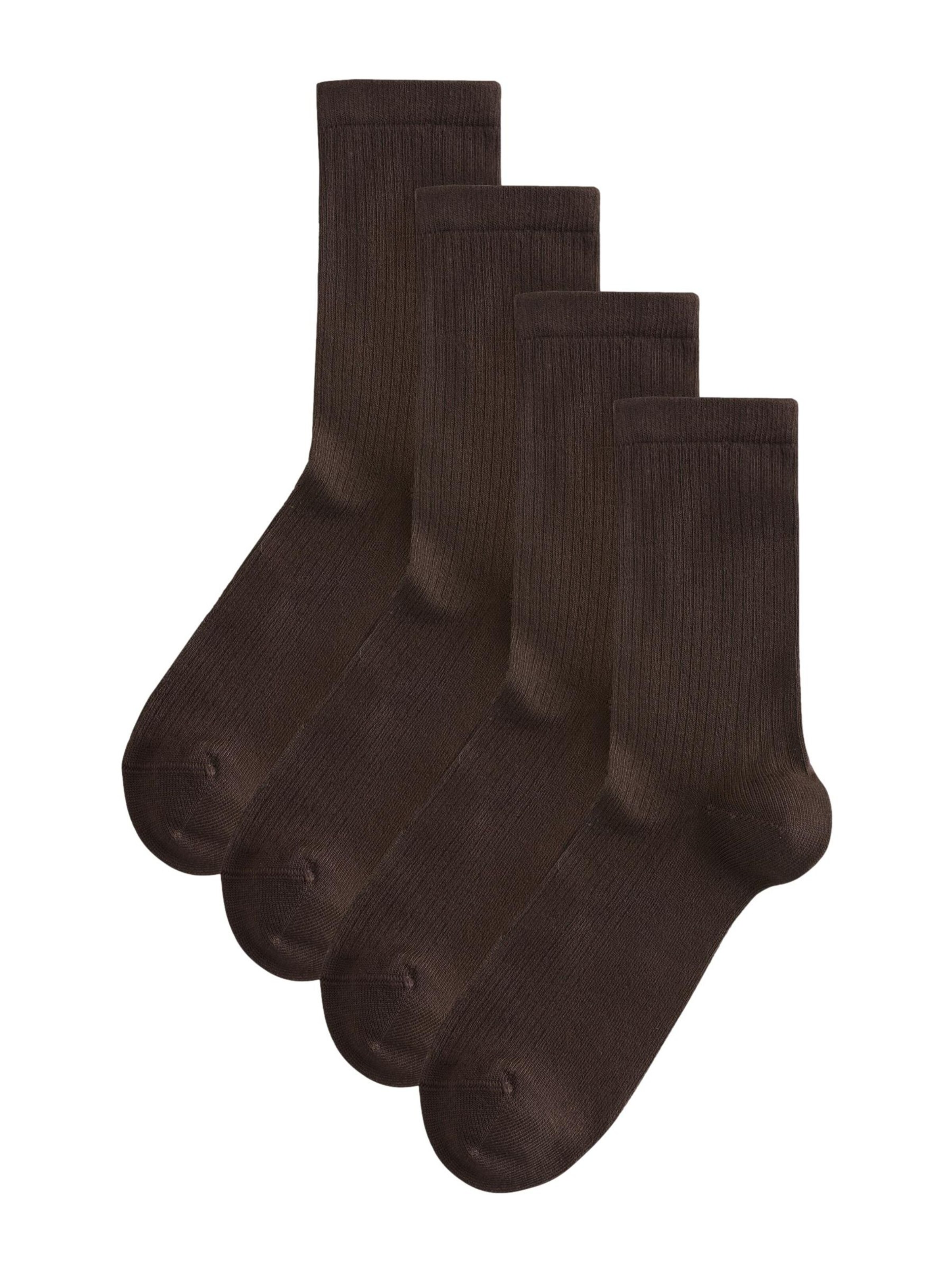 Next Sokken in Bruin: voorkant