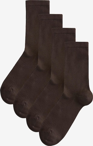 Next Sokken in Bruin: voorkant