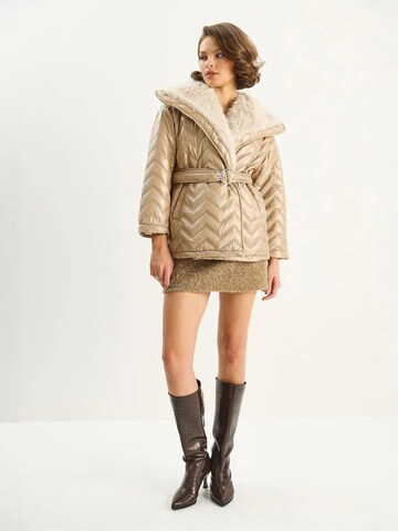 Bianco Lucci Wintermantel 'Puffer- und Daunenmäntel'‌‌‌‌‌‌ in Beige