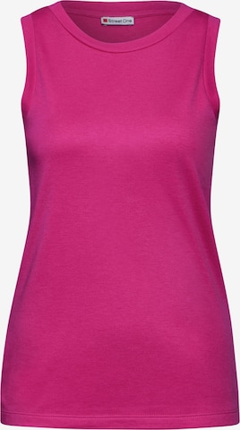 STREET ONE Top in Roze: voorkant