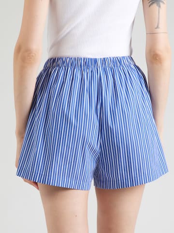 OH APRIL Loosefit Broek 'OH APRIL x LOVE Stories - James' in Blauw