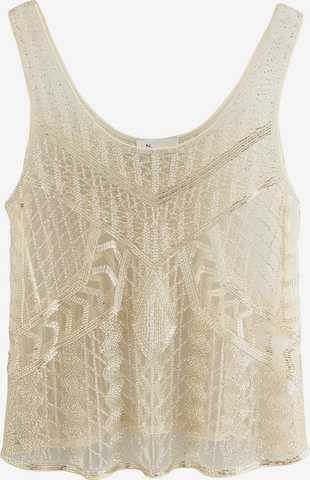 smėlio Next Palaidinė be rankovių: priekis