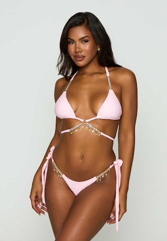 Moda Minx Bikinihose 'Seychelles' in Pink: Vorderseite