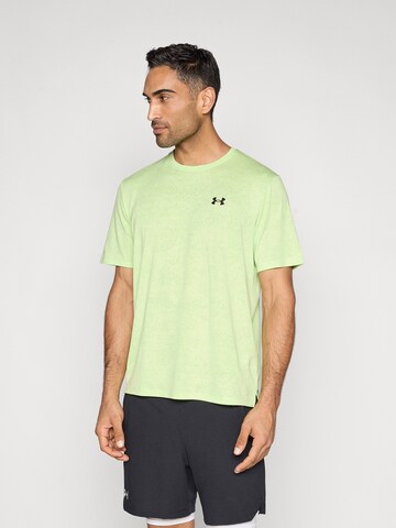 UNDER ARMOUR Funktionsshirt in Grün: Vorderseite