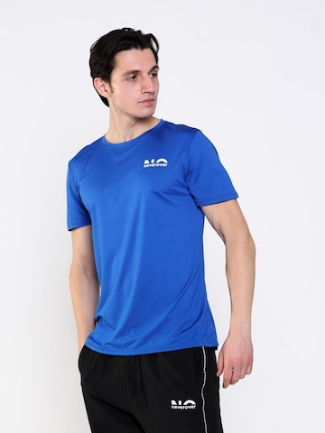 neverover Functioneel shirt 'Men's Essential T-shirt' in Blauw