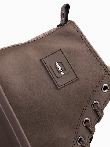 Ombre High-top trainers in Brown